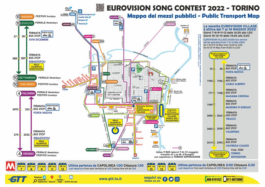 mappa eurovision 2022