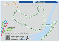 mappa linea sm2 lug 2021